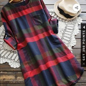 Lady Leisure Plaid Dress